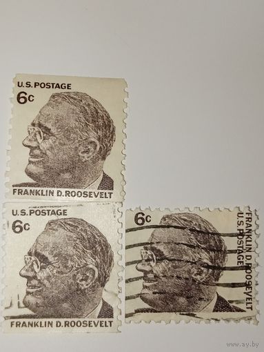 США 1967 Франклин Д. Рузвельт, 32-й президент США.