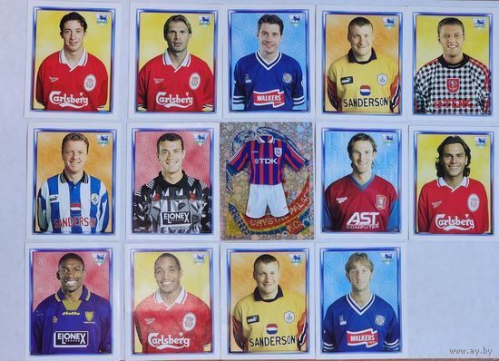 Merlin Premier League 1998 футбол наклейка