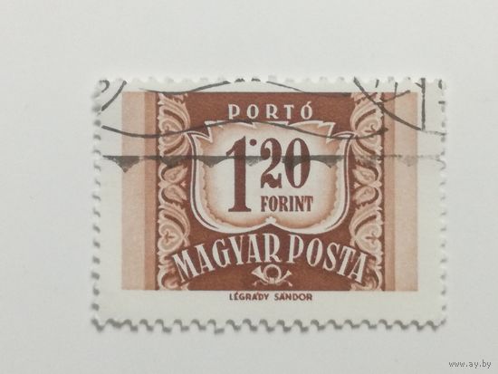 Венгрия 1958-1965. Герб. Доплатные марки.