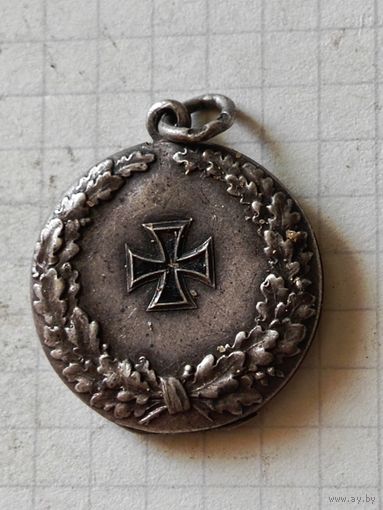 Военный медальон (патриотка пмв) Германия