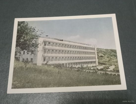 Почтовая карточка "Пятигорск. Санаторий им.22 партсъезда"  фото И.М. Шагина 1965г. чистая