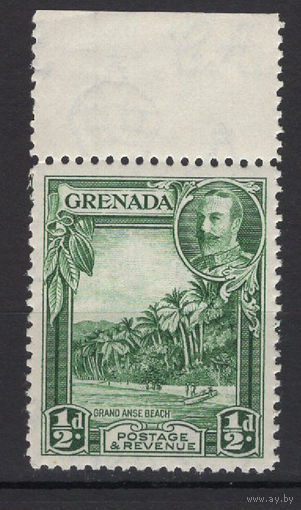 1934 Гренада / Grenada** 1/2 d  Георг V  Пляж SG#135