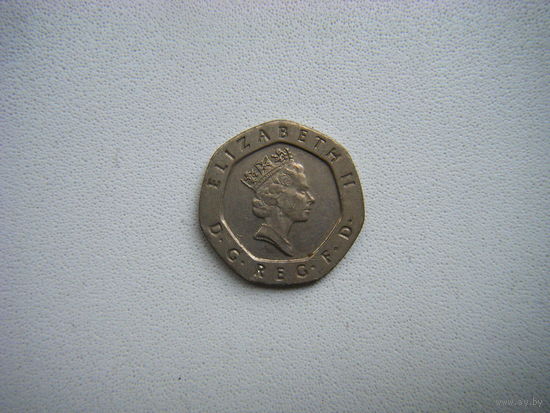 Британия 20 пенсов 1997г.