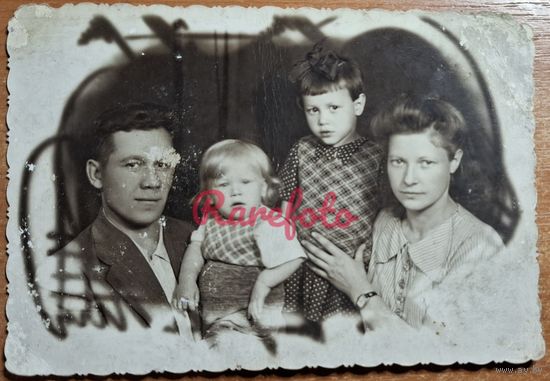 1947 Семья Филипповых типажи прошлого ретро