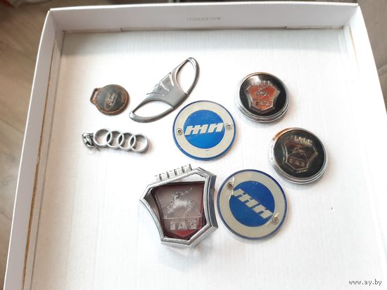 Эмблемы автомобильные и мотоциклетные, СССР с большего