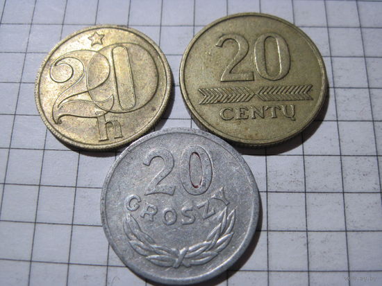 Три монеты/45 с рубля!