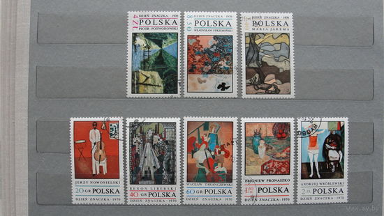 Продажа коллекции с 1 рубля! Искусство на почтовых марках мира.