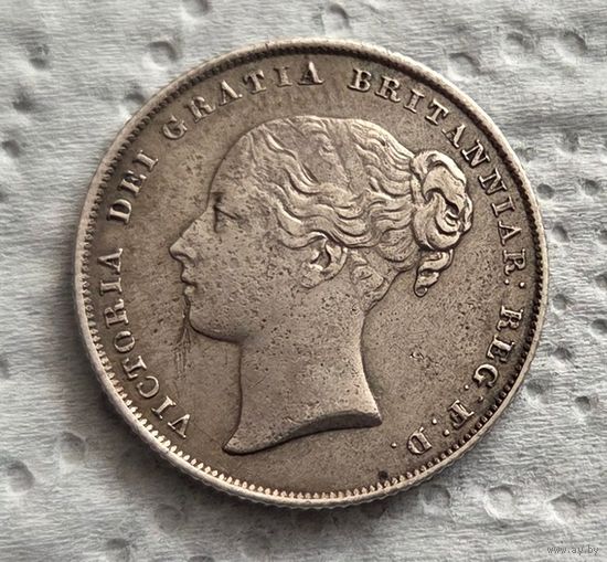 Великобритания 1 шиллинг 1854