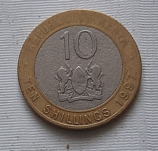 10 шиллингов 1997 г. Кения