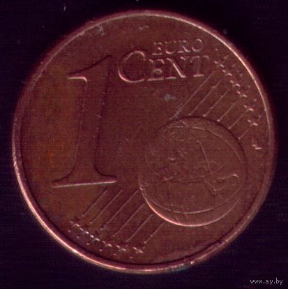 1 цент 2002 год J Германия 2