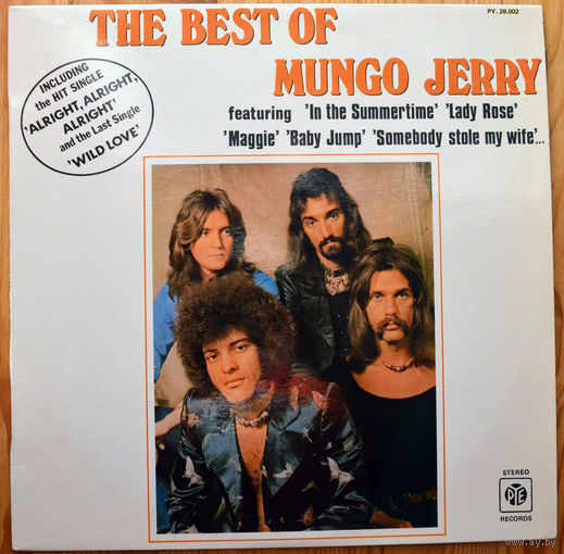 Mungo Jerry - The Best Of Mungo Jerry  Lp (виниловая пластинка)