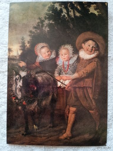 Дети. Хальс. Группа детей. Издание Бельгии