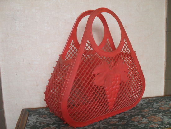 Винтажная полиэтиленовая сумочка.
