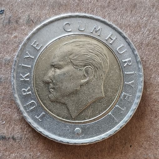 Турция 50 куруш, 2009 г., KM# 1243