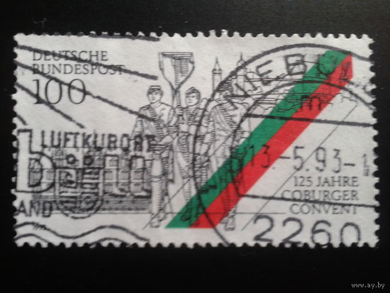 Германия 1993 студенческая организация Михель-0,7 евро гаш.