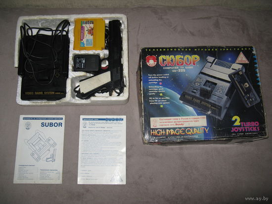 Игровая приставка 8 бит СЮБОР оригинал 1995 г