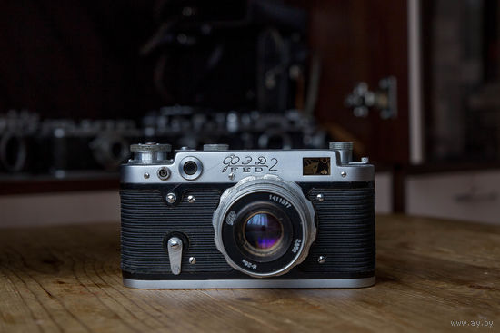 Фотоаппарат ФЭД 2, нечастый вариант.