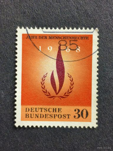 Германия 1968. Международный год прав человека. Полная серия
