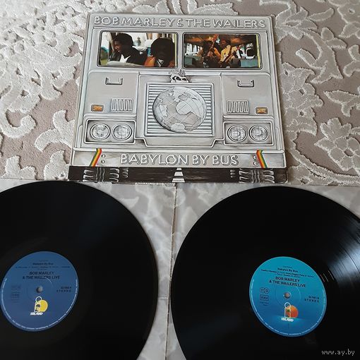 BOB MARLEY AND THE WAILERS - 1978 - BABYLON BY BUS (GERMANY) 2LP