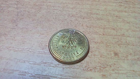 1 грош 2023 года Польша 2