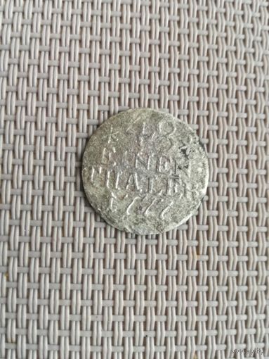 1/48 талера 1777 А. Пруссия. с рубля