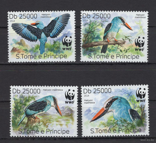Сан-Томе и Принсипи 2014** Фауна Птицы