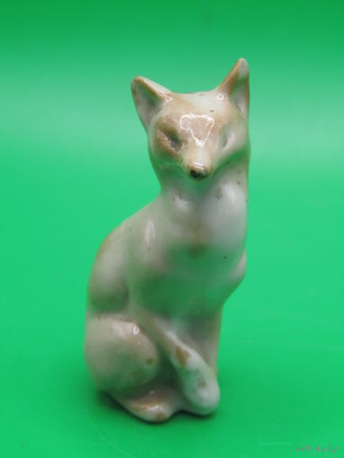 "Лиса". Статуэтка. Миниатюра. Германия. Ретро СССР. м