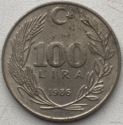 Турция 100 лир 1986 г.