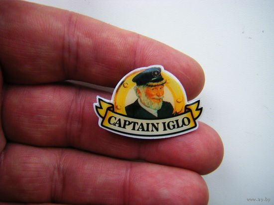 Значок Капитан iglo. Северный торговый флот ? Т.М.
