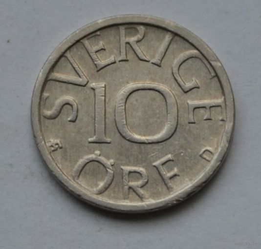 Швеция, 10 эре 1989 г.