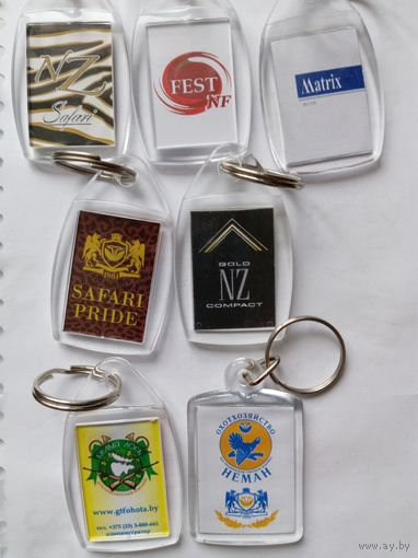 Брелоки табачная фабрика Неман 7 шт