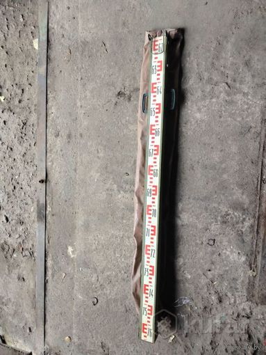 Рейка нивелирная Геодезическая линейка новая