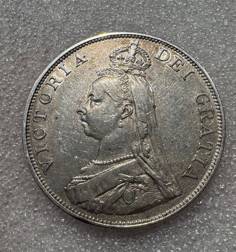 Двойной флорин 1889 Великобритания