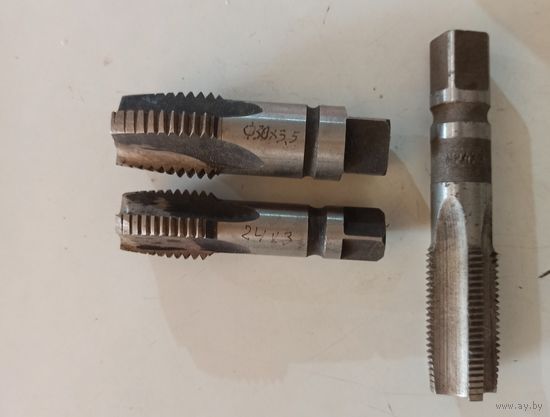 Метчики М30х3,5; М24х3,0; М24х2,0