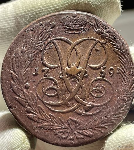 5 копеек 1759 без МЦ.Кладовая.
