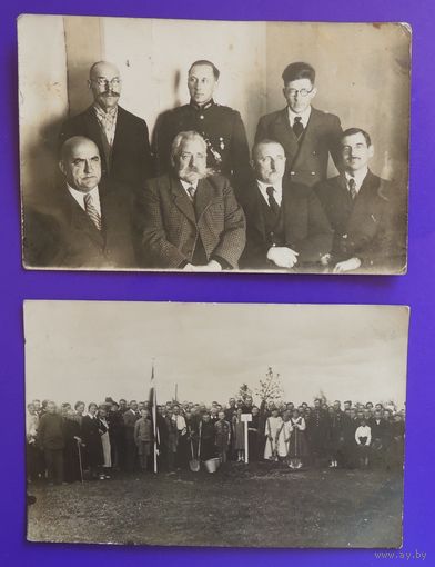 Фото, Литва (?), 1938 г., 2 шт.
