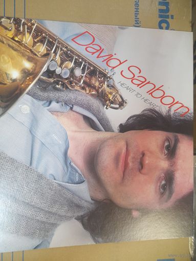 DAVID SANBORN  " HEART TO HEART" 1978 LP JAPAN WARNER  P-10545W -NM/NM
