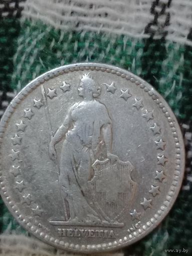 Швейцария 2 франка 1914