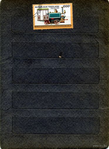 ТОГО, 1996, ЖД ТРАНСПОРТ  1м гашеная