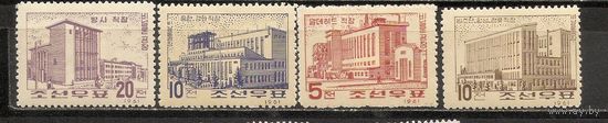 ФФ4 КНДР 1961 Архитектура следы от наклеек