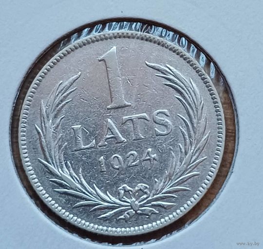 Латвия 1лат 1924год