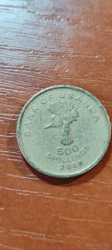 Уганда 500 шиллинг 2008