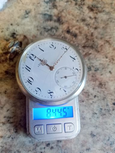 Часы серебряные  старинные карманные DOXA, Швейцария