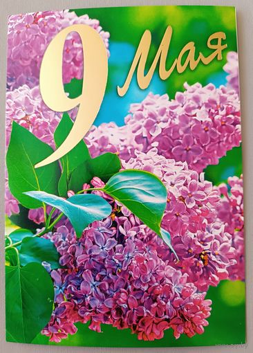 9 Мая! С Днём Победы! Сирень. Открытки