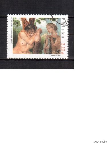 Польша-2004 (Мих.4123) , гаш., Живопись ,