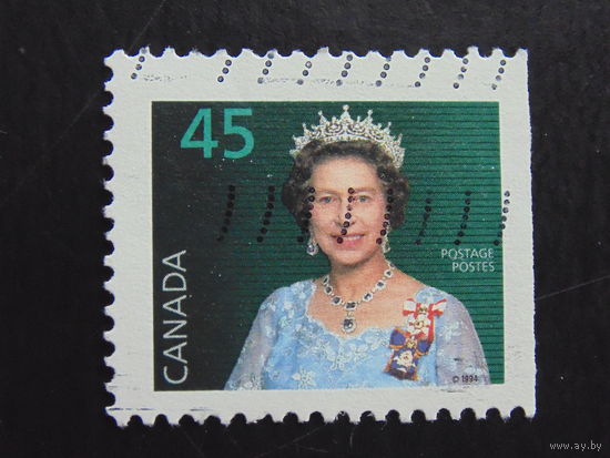 Канада 1994 г. Королева Елизавета II.