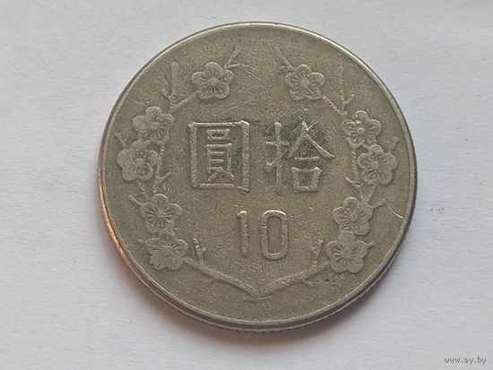 Тайвань 10 долларов