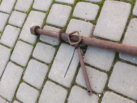 Ось колесная для телеги кованая