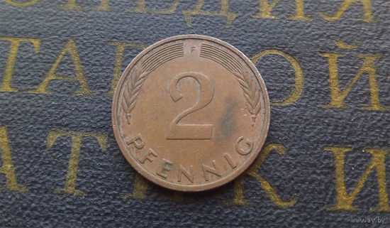 2 пфеннига 1976 (F) Германия ФРГ #02