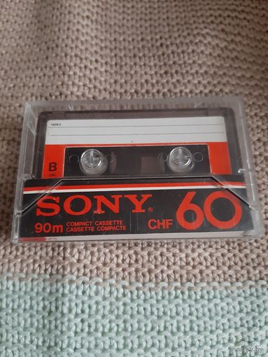 Кассета  SONY CHF 60. группа Лесоповал